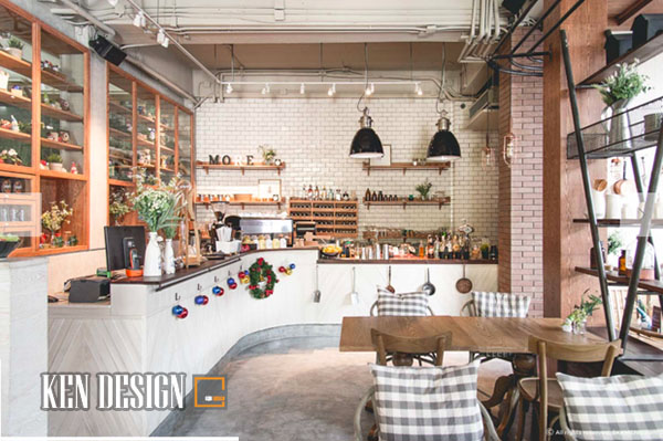 Warm Wood Cafe - Thiết kế quán cafe nhỏ đẹp ở Băng Cốc